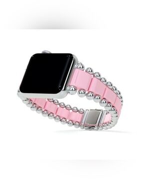 Lagos Smart Caviar Pink Ceramic Apple™ Watch Bracelet, 42-44mm